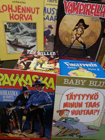 Pyhäinpäivän sarjakuvauutuudet