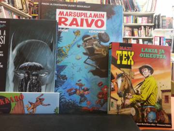 KEVÄÄN UUTUUSSARJAKUVIA