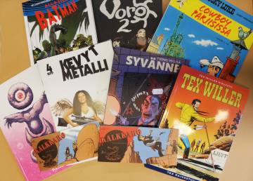 Kevään uutuussarjakuvia