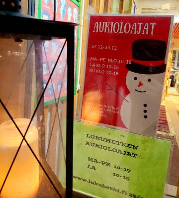 JOULUN AJAN AUKIOLOAJAT