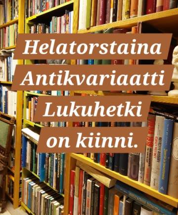 HELATORSTAINA LUKUHETKEN OVET SÄPISSÄ.