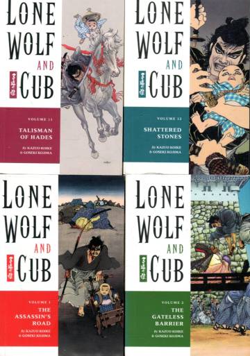 LONE WOLF AND CUB -SARJA MYYNTIIN